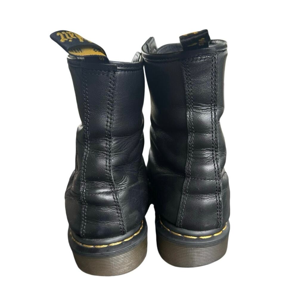 Dr. Martens 1460 Vonda Mono Floral Leather Boots Black Women’s 10 EU 42 - Picture 4 of 10